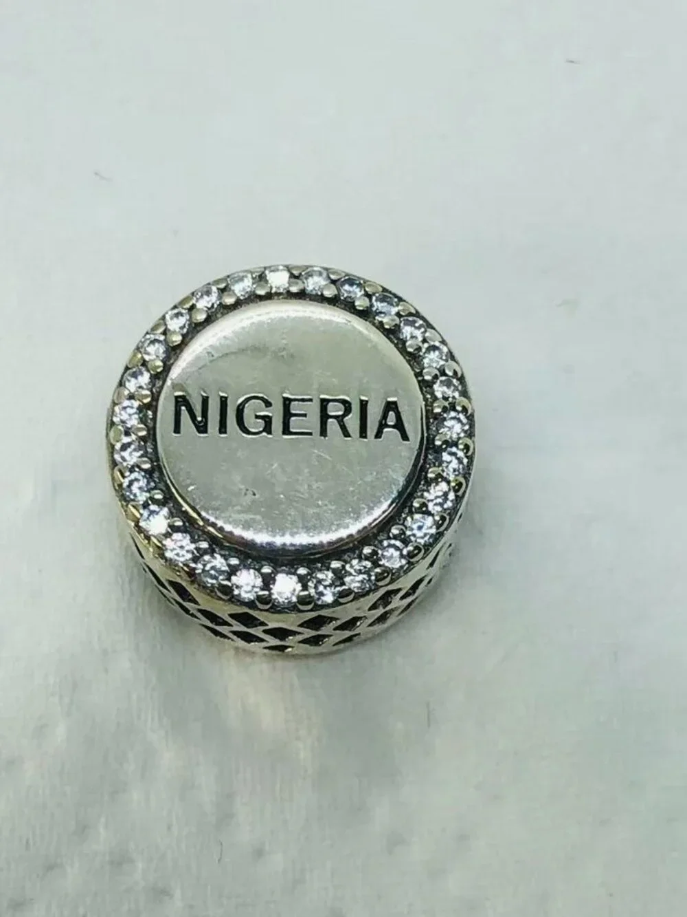 ✨ ✨Pandora Nigeria Flag Exclusive bead Charm Pendant